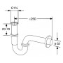 Сифон для раковины Kludi, 1025005-00
